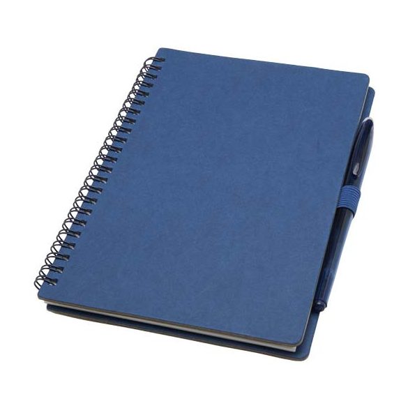 Slate reusable hard cover notebook and pen set (black ink)