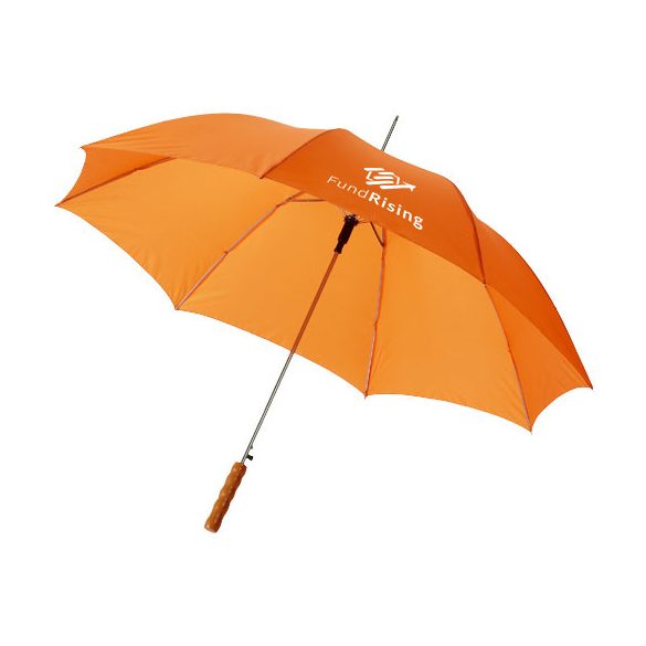 Lisa 23" auto open umbrella with wooden handle