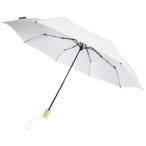   Birgit 21'' foldable windproof recycled PET umbrella