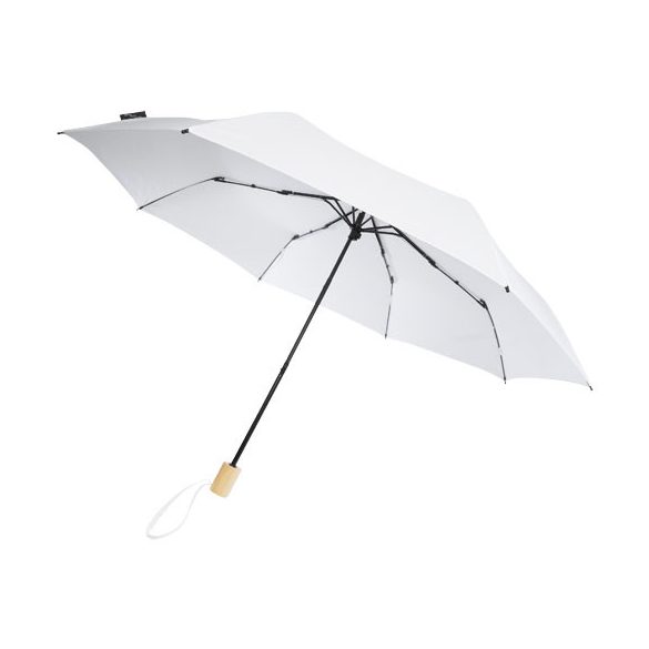 Birgit 21'' foldable windproof recycled PET umbrella