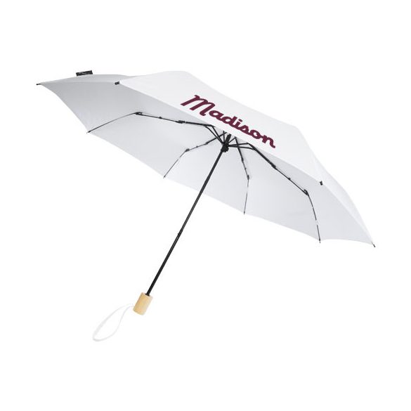 Birgit 21'' foldable windproof recycled PET umbrella