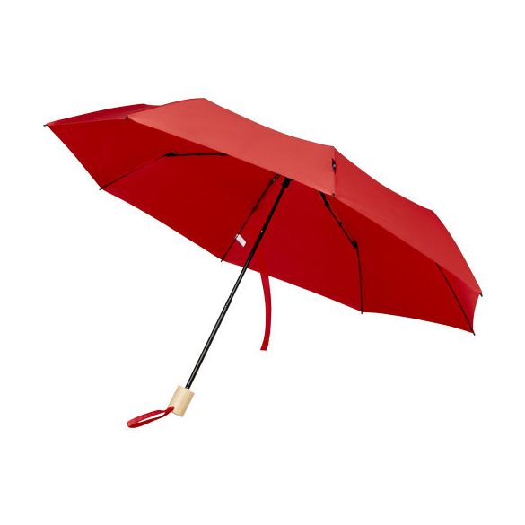 Birgit 21'' foldable windproof recycled PET umbrella