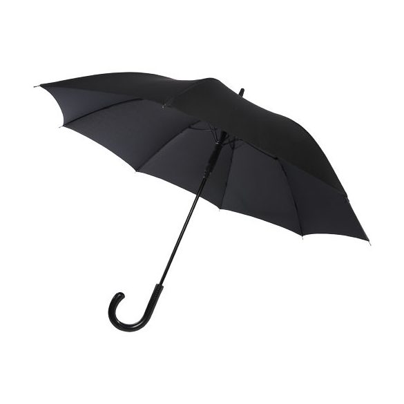 Fontana 23" auto open umbrella with carbon look and crooked handle