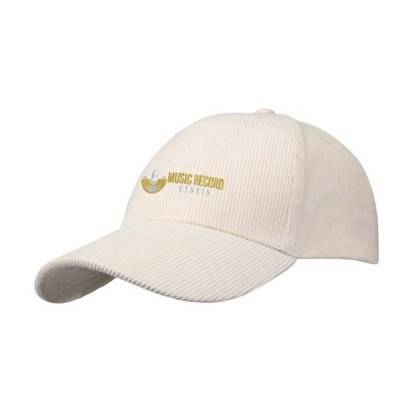 Hutton 6 panel recycled corduroy cap