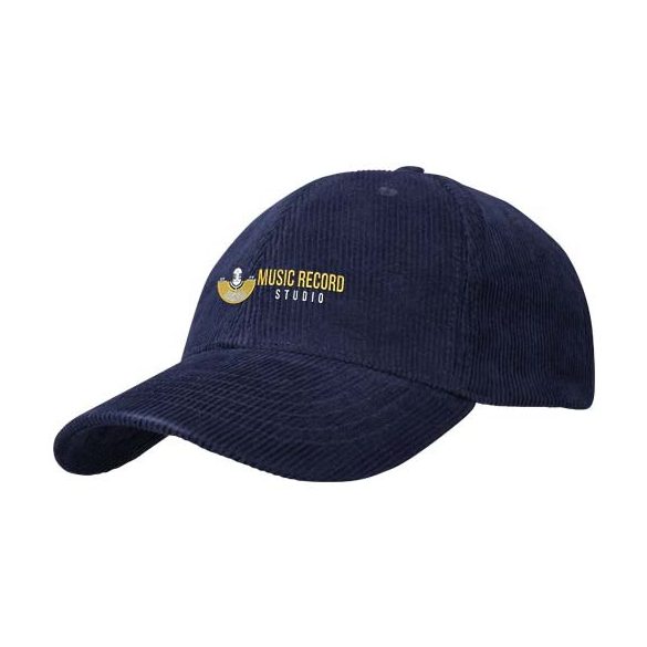Hutton 6 panel recycled corduroy cap