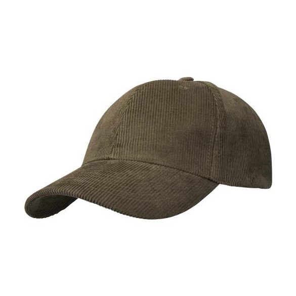 Hutton 6 panel recycled corduroy cap