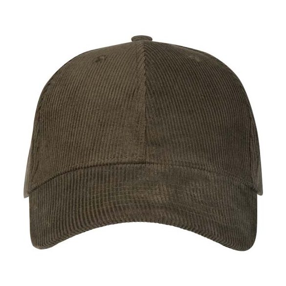 Hutton 6 panel recycled corduroy cap