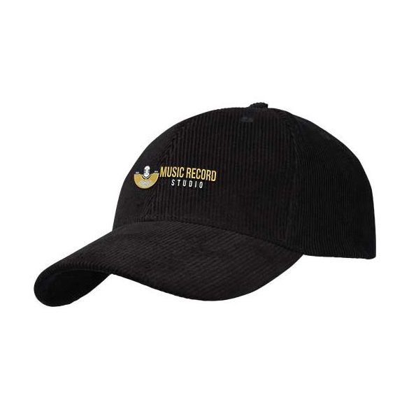 Hutton 6 panel recycled corduroy cap