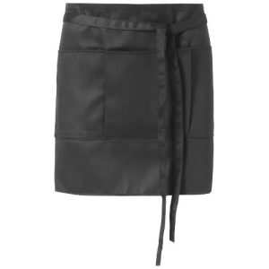 Lega short apron with 3 pockets