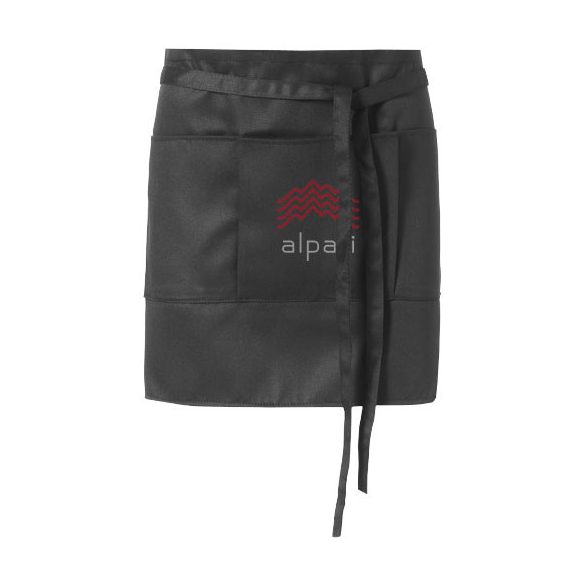 Lega short apron with 3 pockets