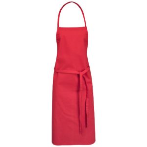 Reeva 100% cotton apron with tie-back closure