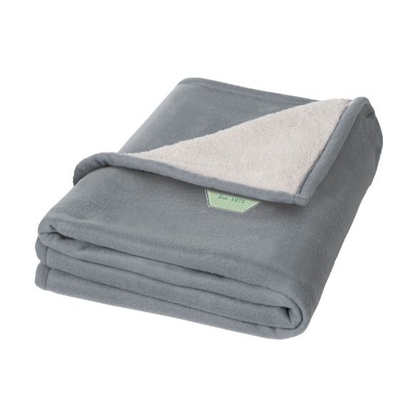 Springwood soft fleece and sherpa plaid blanket