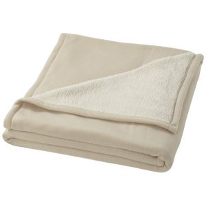 Springwood soft fleece and sherpa plaid blanket