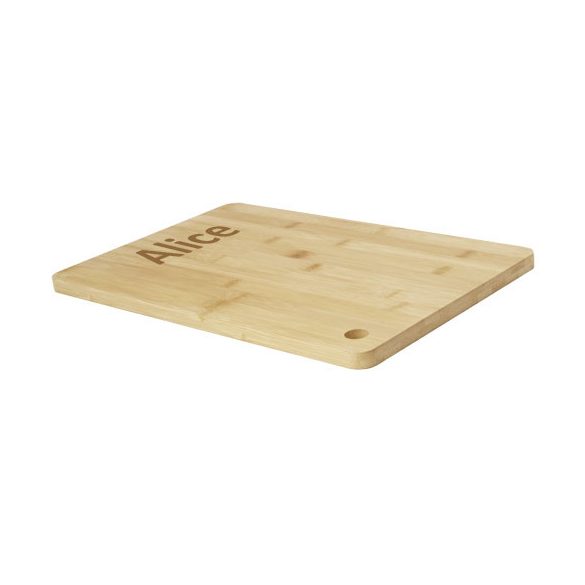 Harp bamboo cutting board