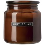   Wellmark Let's Get Cozy 650 g scented candle - cedar wood fragrance