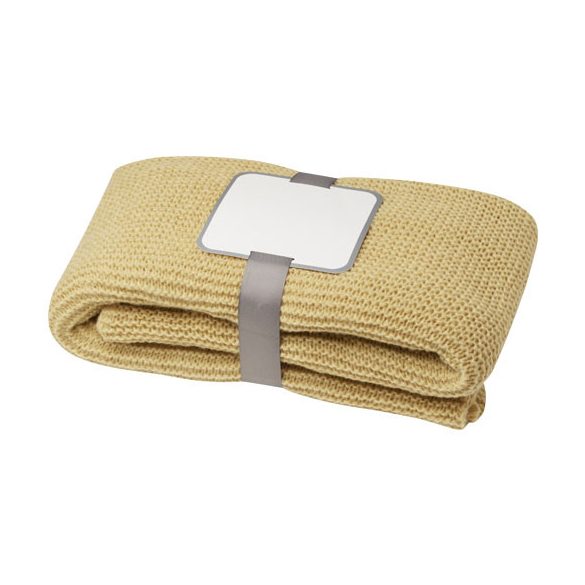 Suzy 150 x 120 cm GRS polyester knitted blanket