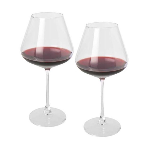 Rosso 2-piece wine glass set 