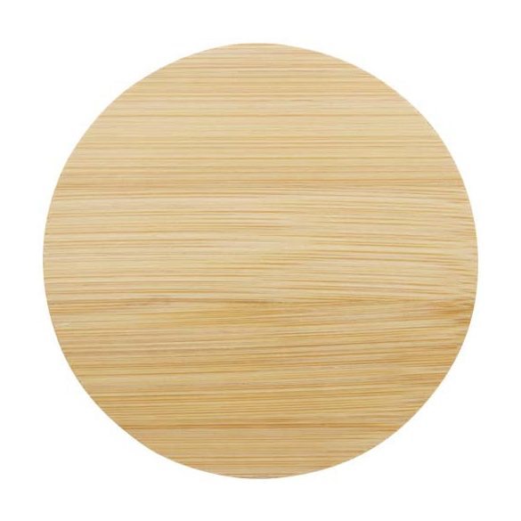 Lenora 250 ml glass cup with bamboo lid