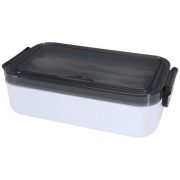 Snappy lunch box and cutlery set