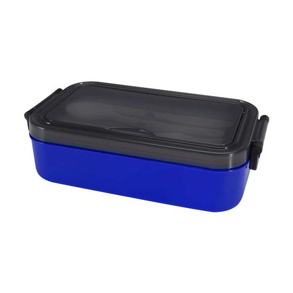 Snappy lunch box and cutlery set