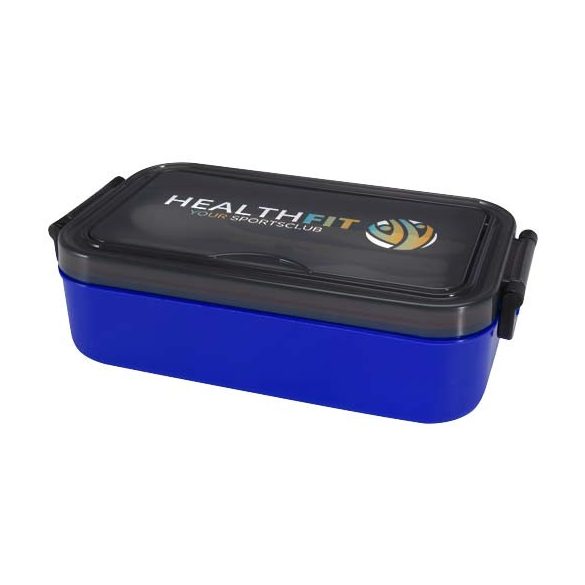 Snappy lunch box and cutlery set