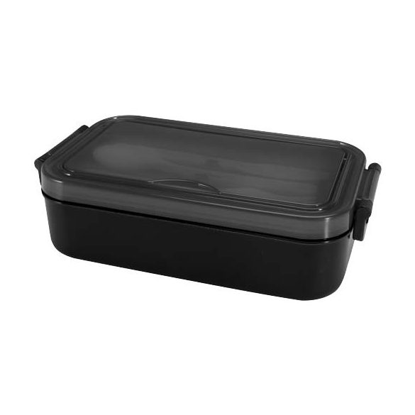 Snappy lunch box and cutlery set