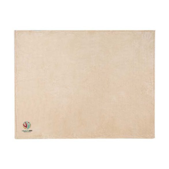Ashen GRS recycled sherpa blanket