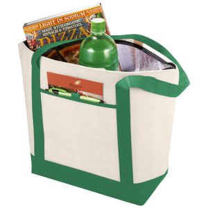 Lighthouse non woven cooler tote