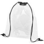 Lancaster transparent drawstring backpack