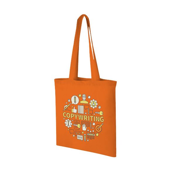 Madras 140 g/m² cotton tote bag