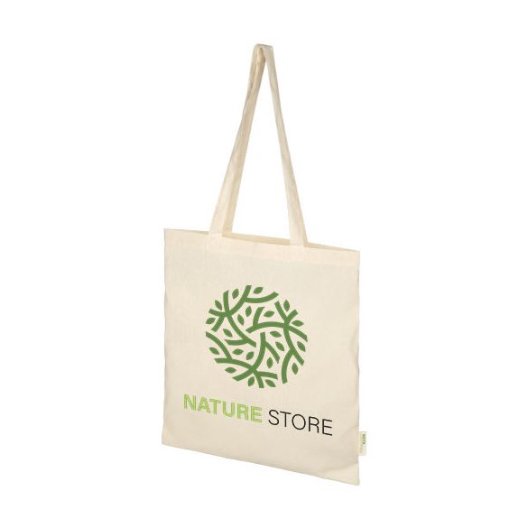 Orissa 100 g/m² organic cotton tote bag 7L