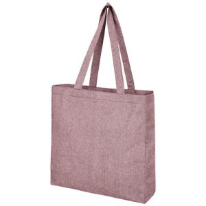 Pheebs 210 g/m2 recycled cotton gusset tote bag