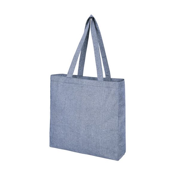 Pheebs 210 g/m2 recycled cotton gusset tote bag