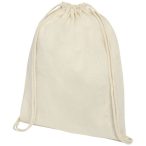 Oregon 140 g/m² cotton drawstring backpack