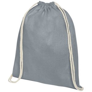 Oregon 140 g/m² cotton drawstring backpack