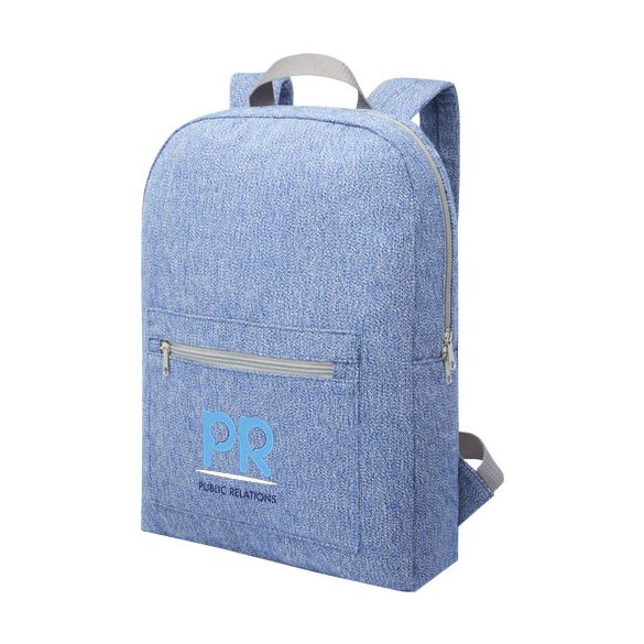 Pheebs 210 g/m² recycled cotton and polyester backpack