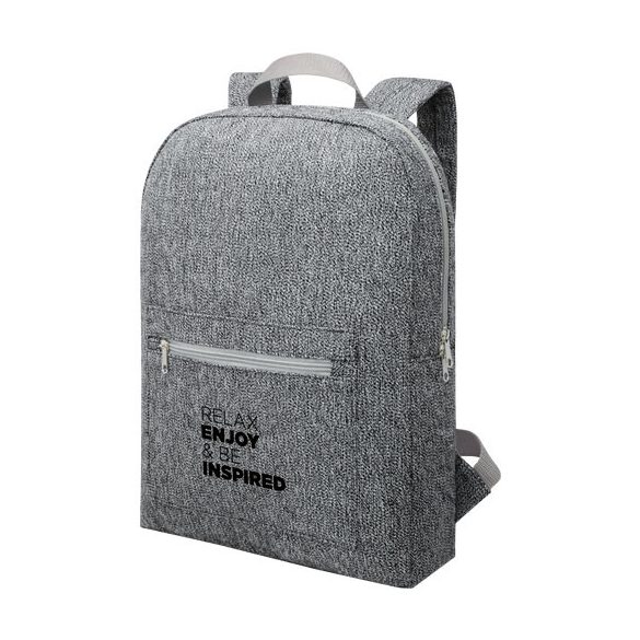 Pheebs 210 g/m² recycled cotton and polyester backpack