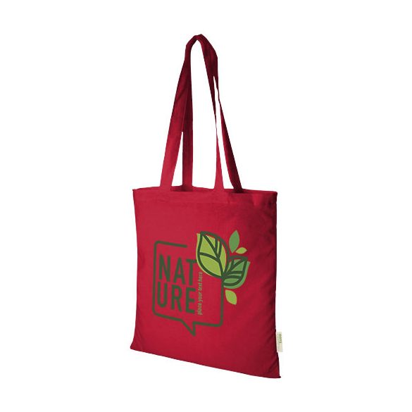 Orissa 140 g/m² organic cotton tote bag 7L