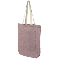   Pheebs 150 g/m² recycled cotton tote bag with front pocket 9L