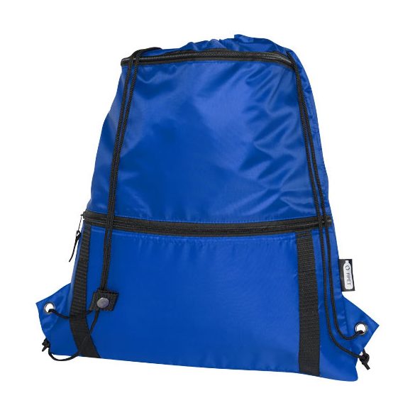 Adventure recycled insulated drawstring bag 9L