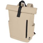 Byron 15.6" GRS RPET roll-top backpack 18L