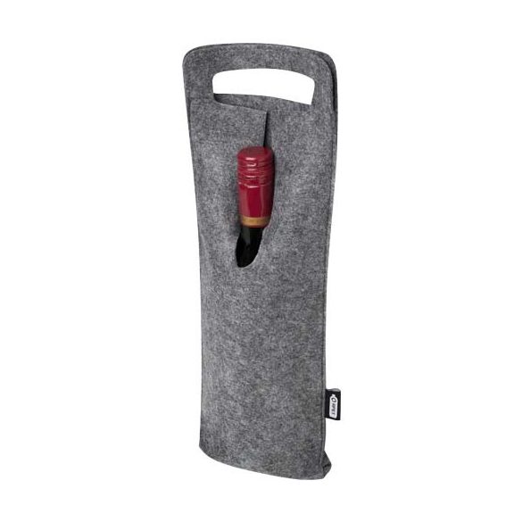 Felta 75 cl GRS recycled felt wine bag