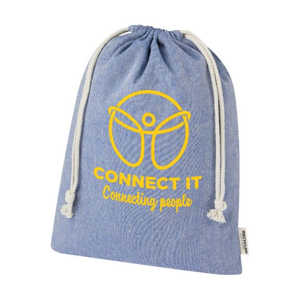 Pheebs 150 g/m² GRS recycled cotton gift bag large 4L