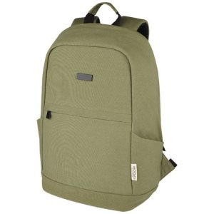 Joey 15.6" GRS recycled canvas anti-theft laptop backpack 18L