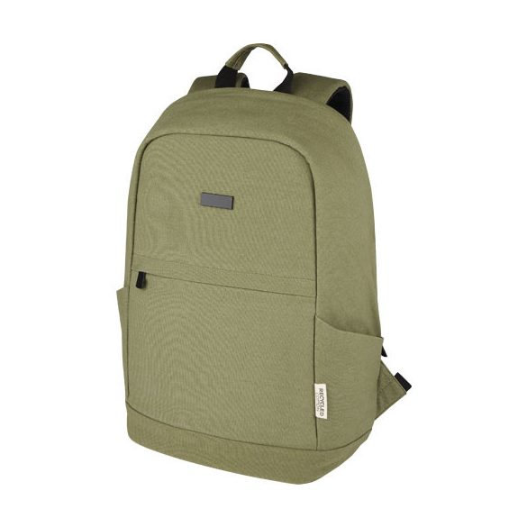 Joey 15.6" GRS recycled canvas anti-theft laptop backpack 18L