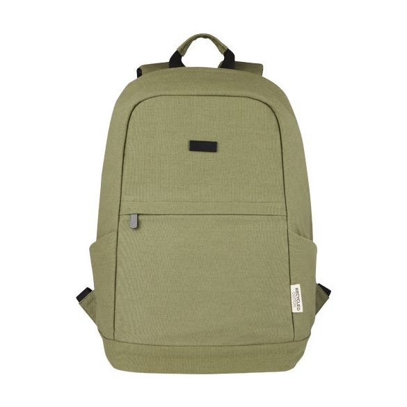 Joey 15.6" GRS recycled canvas anti-theft laptop backpack 18L