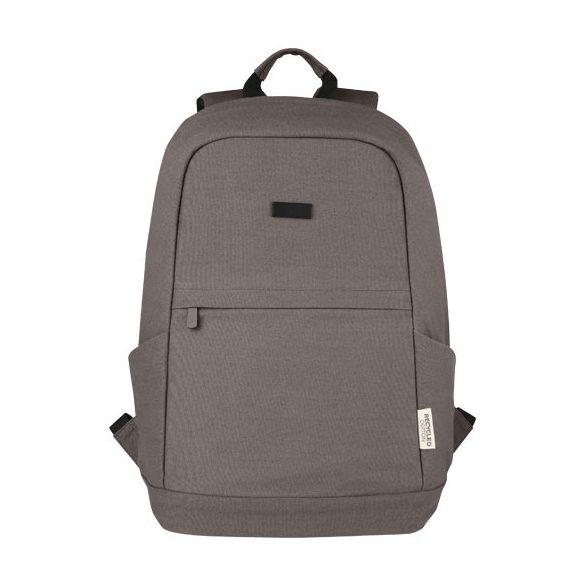 Joey 15.6" GRS recycled canvas anti-theft laptop backpack 18L