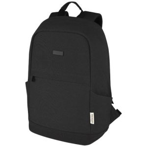 Joey 15.6" GRS recycled canvas anti-theft laptop backpack 18L