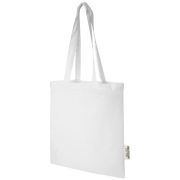 Madras 140 g/m2 recycled cotton tote bag 7L