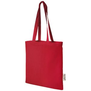Madras 140 g/m2 recycled cotton tote bag 7L